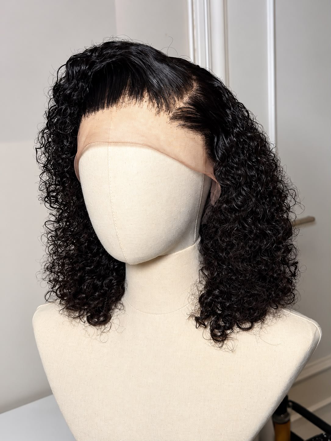 14″ FULL FRONTAL PIXIE CURLS 100% HUMAN HAIR