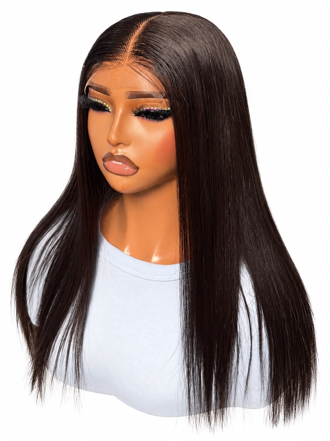 VIETNAMESE BONE STRAIGHT BUNDLES PAIRED WITH 2BY6 KIM K CLOSURE 100% HUMAN HAIR